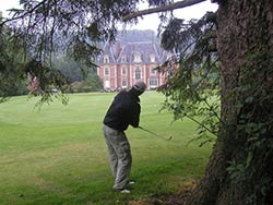 golfer at saint saens
